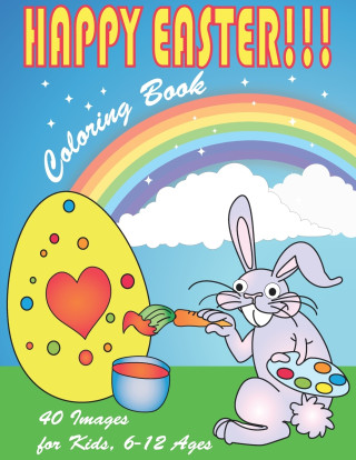 Happy Easter Coloring Book