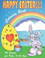 Happy Easter Coloring Book