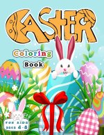 Easter Coloring Book For Kids Ages 4-8