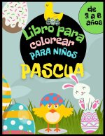 Libro de colorear de Pascua para ninos de 3 a 6 anos