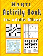 Harti Activity book for adults Mixed