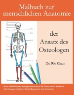 Malbuch zur menschlichen Anatomie - der Ansatz des Osteologen