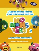 LETRAS Y NUMEROS CON LOS MOMONSTERS, 4-5 AÑOSA