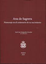 ANA DE SAGRERA. HOMENAJE EN EL CENTENARIO DE SU NACIMIENTO.