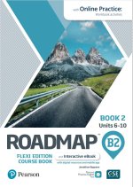 ROADMAP B2 FLEXI EDITION COURSE BOOK 2 WITH EBOOK AND ONLINE PRACTICE AC
