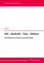 Stil - Denkstil - Text - Diskurs