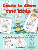Learn to draw cute birds
