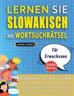 LERNEN SIE SLOWAKISCH MIT WORTSUCHRAETSEL FUER ERWACHSENE - Entdecken Sie, Wie Sie Ihre Fremdsprachenkenntnisse Mit Einem Lustigen Vokabeltrainer Verb