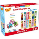 Klocki magnetyczne 12 zawodów Smily play SP83465 AN01