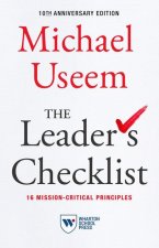 Leader's Checklist,10th Anniversary Edition