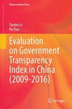 Evaluation on Government Transparency Index in China (2009-2016)