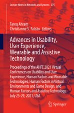 Advances in Usability, User Experience, Wearable and Assistive Technology