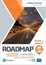 ROADMAP B2+ FLEXI EDITION COURSE BOOK 1 WITH EBOOK AND ONLINE PRACTICE A