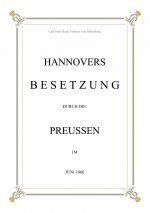 Hannovers Besetzung durch die Preussen im Juni 1866