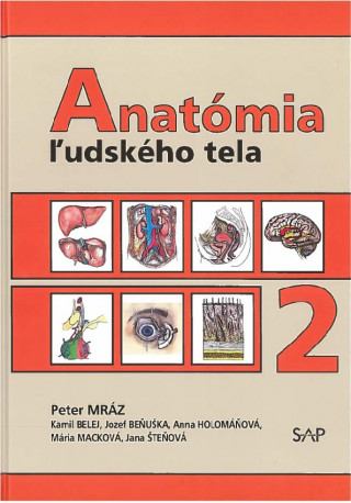 Anatďż˝mia ďż˝udskďż˝ho tela 2, 4. vydanie