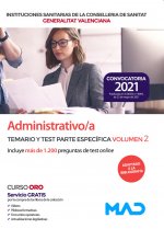 ADMINISTRATIVO/A DE INSTITUCIONES SANITARIAS DE LA CONSELLER