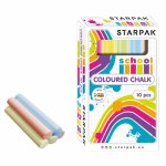 Kreda szkolna kolorowa Starpak 5 kolorów 10 szt.