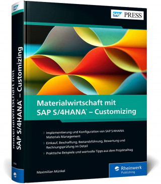 Materialwirtschaft mit SAP S/4HANA - Customizing