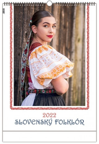 Slovenský folklór 2022 - nástenný kalendár