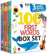 100 First Words Box Set: 3 Word Books That Stimulate Language (Us Edition)