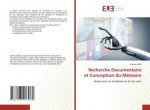 Recherche Documentaire et Conception du Memoire