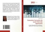 Evaluation formative du savoir-faire des apprenants