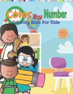 Color By Number coloring Book For Kids Ages 4-8
