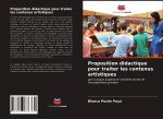 Proposition didactique pour traiter les contenus artistiques
