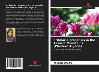 Fritillaria oranensis in the Tessala Mountains (Western Algeria)