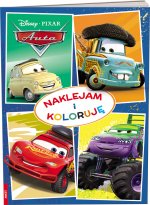 Disney auta Naklejam i koloruję NAK-9108