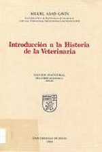 INTRODUCCION A LA HISTORIA DE LA VETERINARIA.