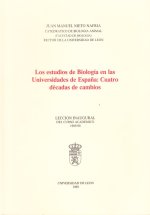 ESTUDIOS DE BIOLOGIA EN LAS UNIVERSIDADES DE ESPAÑA: CUATRO