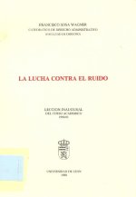 La lucha contra el ruido