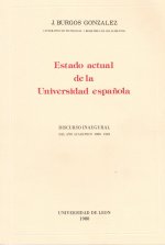 ESTADO ACTUAL DE LA UNIVERSIDAD ESPAÑOLA