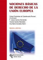 NOCIONES BÁSICAS DE DERECHO DE LA UNIÓN EUROPEA. 5ª Edición