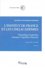 L'institut de France et les cinq academies