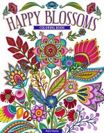 Happy Blossoms Coloring Book