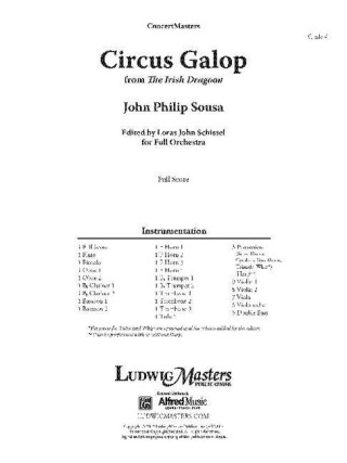 Circus Galop: Conductor Score
