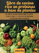 Libro de cocina rico en proteinas a base de plantas