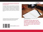 Cuaderno de ejercicios para la utilizacion de los conectores discursivos en la construccion del texto escrito