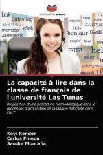 capacite a lire dans la classe de francais de l'universite Las Tunas