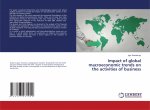 Impact of global macroeconomic trends on the activities of business