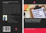As caracteristicas dos Criterios Proverbiais