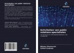 Activiteiten van public relations-specialisten