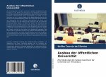 Ausbau der oeffentlichen Universitat