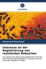 Interesse an der Registrierung von resistenten Rebsorten