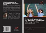 Preferencje studentow ESL dotyczące korekcyjnej informacji zwrotnej
