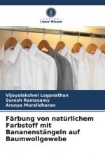 Färbung von natürlichem Farbstoff mit Bananenstängeln auf Baumwollgewebe