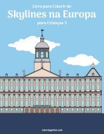 Livro para Colorir de Skylines na Europa para Criancas 3