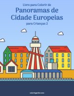 Livro para Colorir de Panoramas de Cidade Europeias para Criancas 2